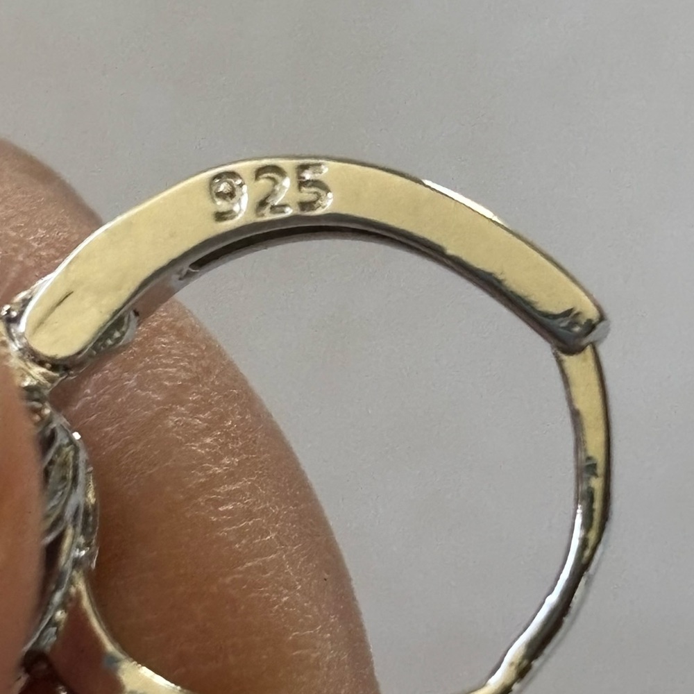 Bright Blue Topaz & Diamond Leverback Earrings - Picture 4 of 4